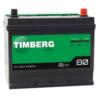  Аккумулятор автомобильный Timberg PREMIUM EFB EFB800J 6СТ-80VL обр.