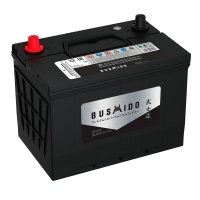  Аккумулятор автомобильный BUSHIDO SJ 85D26L 75Ah 650A ОП (260x173x225) 85D26L