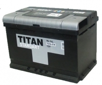  Аккумулятор автомобильный Titan Standart 6СТ-75 прям.