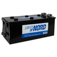  Аккумулятор грузовой LIGHTS OF NORD 190Ah 1150A ПП (513x223x217) D5