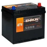  Аккумулятор автомобильный ENRUN JIS TOP EPA650 65.0 Ah R+ 650 A ОП (230x179x225) D23L
