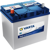  Аккумулятор автомобильный Varta Blue Dynamic D48 6СТ-60 прям. (75D23R)