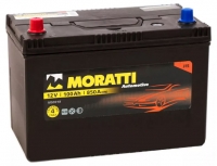  Аккумулятор автомобильный Moratti JIS 6СТ-100 прям.