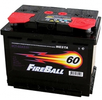  Аккумулятор автомобильный FireBall 6СТ-60 прям.