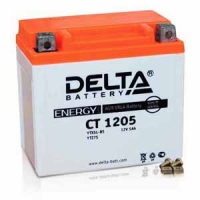  Аккумулятор Delta МОТО CT 1205 (YTX5L-BS, YTZ7S, YT5L-BS)