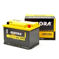  Аккумулятор автомобильный AURORA DIN ULTRA UMF-57800 78 А/ч 780А ОП (278х174х190) L3