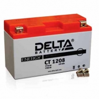  Аккумулятор Delta МОТО CT 1208 (YT7B-BS, YT7B-4)