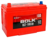  Аккумулятор автомобильный BOLK ASIA ABJ 1001 6СТ-100 прям.