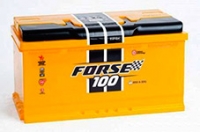  Аккумулятор автомобильный FORSE 6СТ-100 прям.