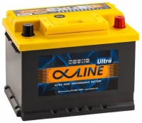  Аккумулятор автомобильный AlphaLINE Ultra UMF56200 6СТ-62 обр. (низкий)