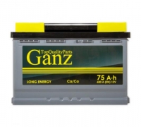  Аккумулятор автомобильный GANZ 75 А/ч 680А ОП (278x175x190) L3