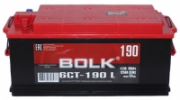  Аккумулятор грузовой BOLK AB 6СТ-190 R+