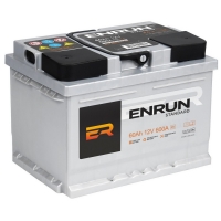 Аккумулятор автомобильный ENRUN Standard ES600 60.0 Ah 600 A R+ ОП (242х175х190) L2