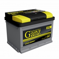  Аккумулятор автомобильный GANZ EFB 60 А/ч 610А ОП (242x175x190) L2