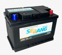  Аккумулятор автомобильный SEBANG DIN 76 А/ч L3 пп