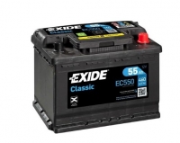  Автомобильный аккумулятор EXIDE CLASSIC EC550