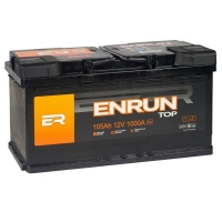  Аккумулятор автомобильный ENRUN TOP ET1050 105.0 Ah 1000 A R+ ОП (353х175х190) L5
