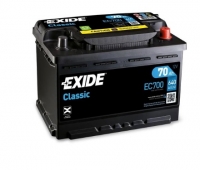  Автомобильный аккумулятор EXIDE CLASSIC EC700