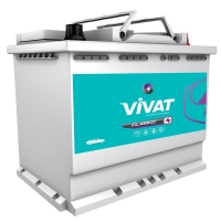  Аккумулятор автомобильный Vivat 72Ah 660A пп