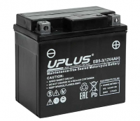  Аккумулятор мото UPLUS High Performance EB5-3 4 Ah (YTX5L-BS) (115х72х107)