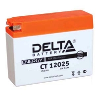  Аккумулятор Delta МОТО CT 12025 (YTX4B-BS)