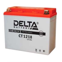  Аккумулятор Delta MOTO CT 1218 (YTX20-BS, YTX20H, YB16-B-CX, YB16-B, YB18-A)
