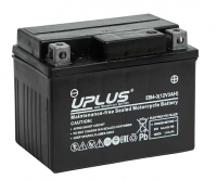 Аккумулятор мото UPLUS High Performance EB4-3 3 Ah 50 A AGM (YB4L-B, YB4L-A, YTX4L-BS) (113х70х85)