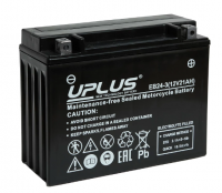  Аккумулятор мото UPLUS High Performance EB24-3 21 Ah 330 A (Y50-N18L-A/YTX24HL/YTX24HL-BS/Y50-N18L-A3) ОП (205x87x162)
