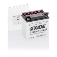  Аккумулятор мото EXIDE Conventional EB10L-B 11 Ah 130 A (135x90x145)
