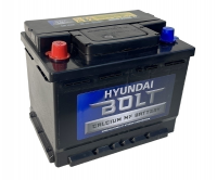  Аккумулятор автомобильный HYUNDAI Bolt SMF56220 60Ah 590A ПП (242x175x190) L2