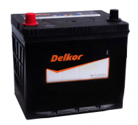  Аккумулятор автомобильный DELKOR 75D23R 6СТ-65 прям.